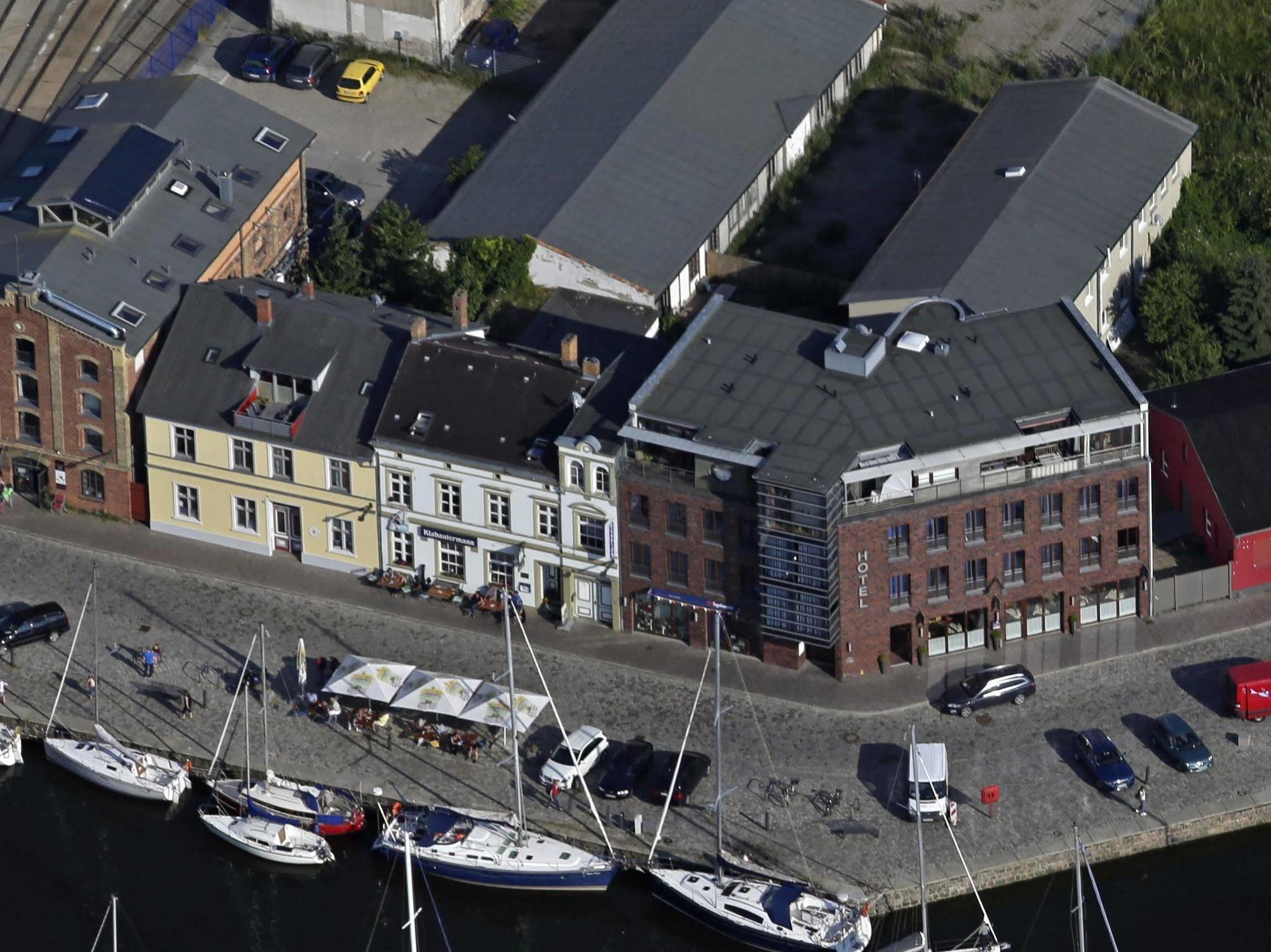 Hotel Kontorhaus Stralsund Exterior foto