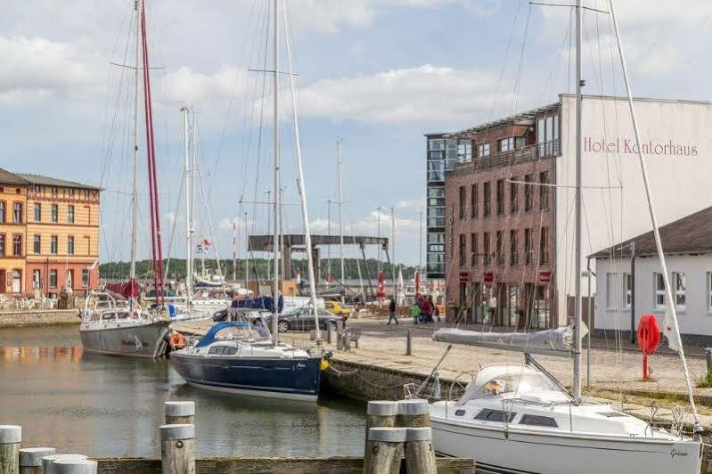 Hotel Kontorhaus Stralsund Exterior foto